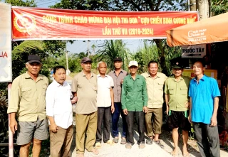 Cựu chiến binh xã Phú Phụng tích cực đóng góp xây dựng nông thôn mới - đô thị văn minh
