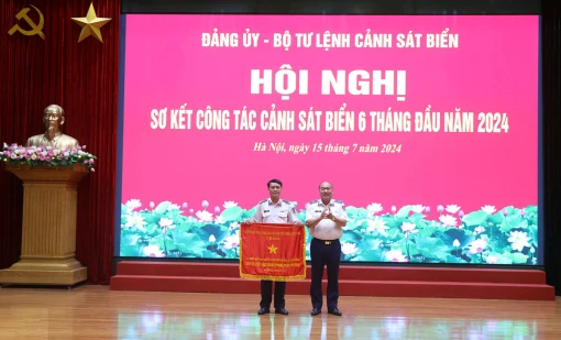 Hoàn thành các nhiệm vụ công tác cảnh sát biển 6 tháng đầu năm 2024
