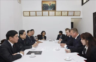 Chủ tịch Quốc hội Trần Thanh Mẫn tiếp Phó Chủ tịch Hội đồng Cộng hòa Belarus