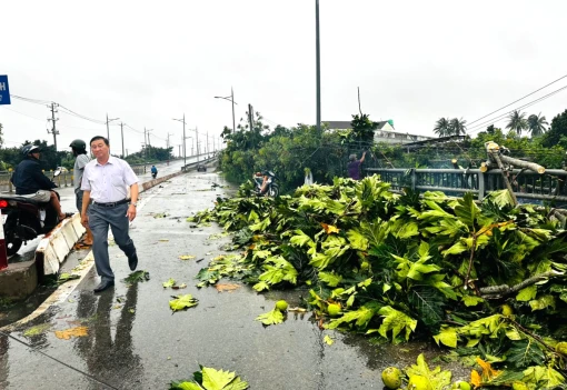 Mưa to kèm giông, lốc gây thiệt hại tại một số địa phương