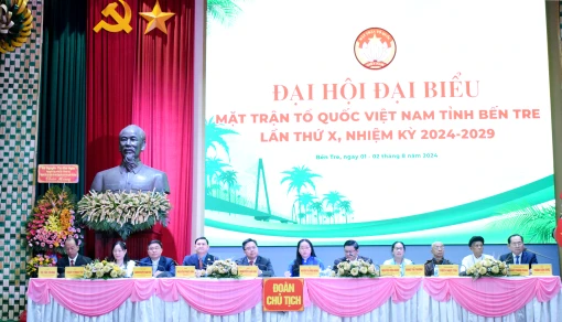 Đại hội đại biểu MTTQ Việt Nam tỉnh lần thứ X, nhiệm kỳ 2024 - 2029