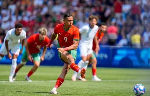 Hakimi toả sáng, U23 Ma rốc chính thức vào bán kết Olympic 2024