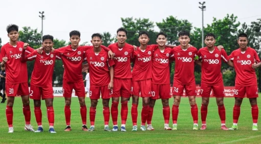 Đội trẻ Viettel thắng sốc 11-0 Hải Phòng ngày ra quân