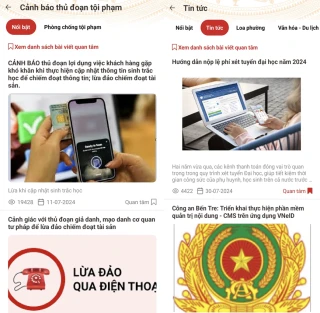 Xem tin tức trên ứng dụng VneID