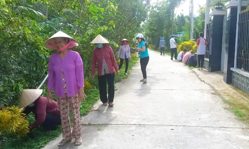 Tân Thanh Tây thi đua “Đồng khởi mới” xây dựng xã nông thôn mới nâng cao