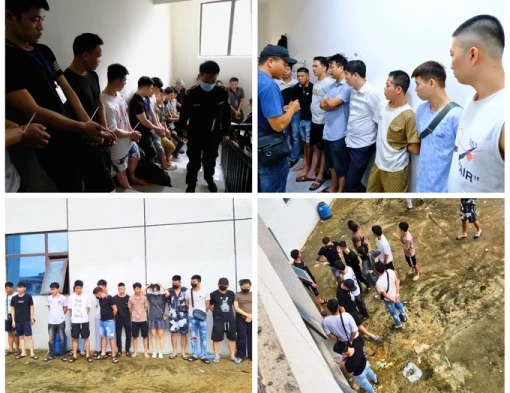 Triệt phá tổ chức tội phạm lừa đảo quốc tế, bắt giữ 155 đối tượng tại Đặc khu Tam giác vàng Triệt phá tổ chức tội phạm lừa đảo quốc tế, bắt giữ 155 đối tượng tại Đặc khu Tam giác vàng
