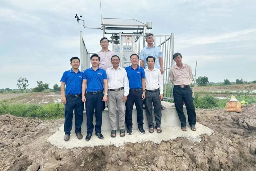 Thăm cánh đồng lúa “thông minh” xã Phú Lễ