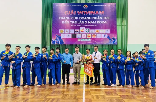 Giải Vovinam tranh Cúp Doanh nhân trẻ tỉnh Bến Tre lần thứ X năm 2024