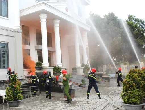 Thực tập phương án chữa cháy và cứu nạn, cứu hộ 2024