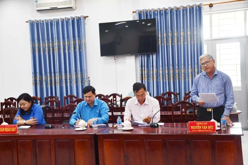 Ban Chỉ đạo 129 Tỉnh ủy làm việc với Ban Chỉ đạo 1060 Thành ủy Bến Tre