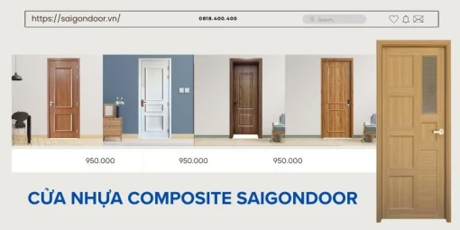 Sài Gòn Door - Thương hiệu sản xuất, thi công cửa nhựa composite top 1