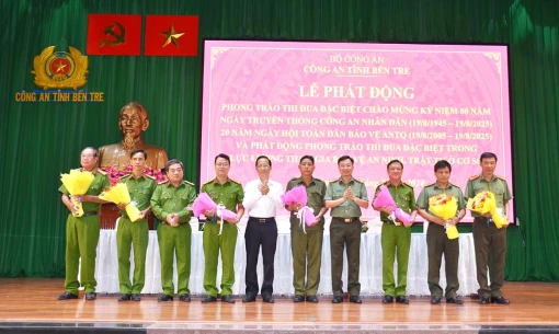 Phát động phong trào thi đua đặc biệt chào mừng 80 năm Ngày truyền thống Công an nhân dân