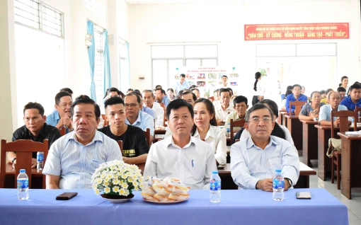 Tuyên truyền, phổ biến Luật Thực hiện dân chủ ở cơ sở năm 2024