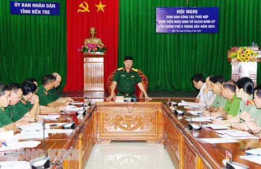 Giao ban công tác phối hợp 6 tháng đầu năm thực hiện Nghị định số 03/2019/NĐ-CP