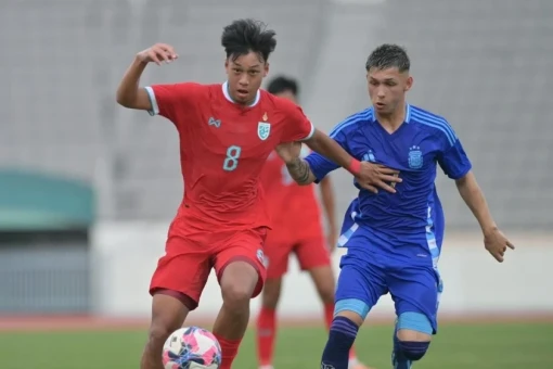 U20 Thái Lan thua cách biệt Argentina