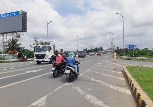 Phương án bảo đảm an toàn giao thông phục vụ sửa chữa cầu Rạch Miễu