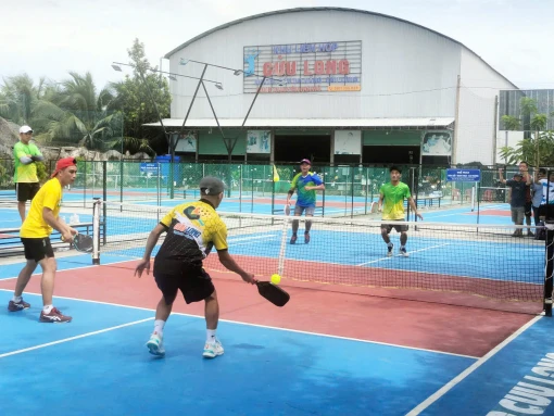 Phát triển phong trào tập luyện và thi đấu môn thể thao Pickleball