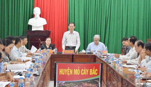 Về tiến độ xây dựng huyện nông thôn mới Mỏ Cày Bắc
