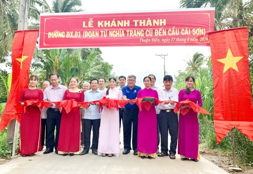 Thuận Điền xây dựng thành công xã nông thôn mới