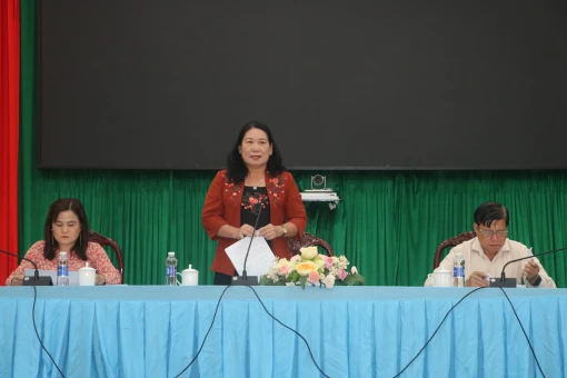 Giám sát Chương trình mục tiêu quốc gia giảm nghèo bền vững năm 2024 tại huyện Bình Đại