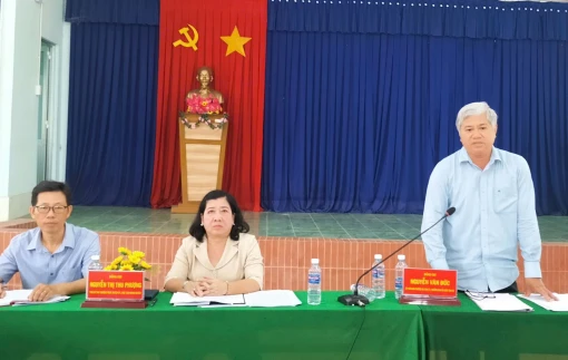 Khảo sát công tác củng cố tổ chức cơ sở đảng tại Đảng ủy xã Tân Hào