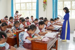 Châu Thành phấn đấu duy trì 100% học sinh tham gia bảo hiểm y tế