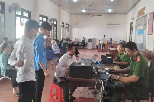 Thông tin về việc thu nhận hồ sơ cấp căn cước Thông tin về việc thu nhận hồ sơ cấp căn cước