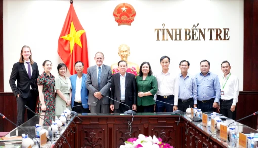 Lãnh đạo tỉnh tiếp đoàn doanh nghiệp Hoa Kỳ đến tìm hiểu cơ hội hợp tác đầu tư, xúc tiến thương mại