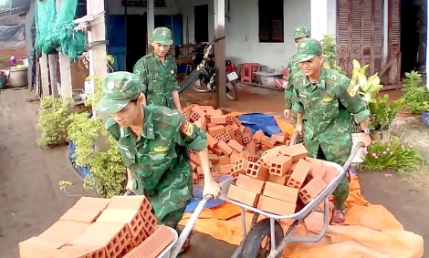 Nghĩa tình những mái ấm trên địa bàn biên giới biển tỉnh