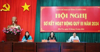 Ban Chỉ đạo 35 Tỉnh ủy sơ kết hoạt động quý III-2024