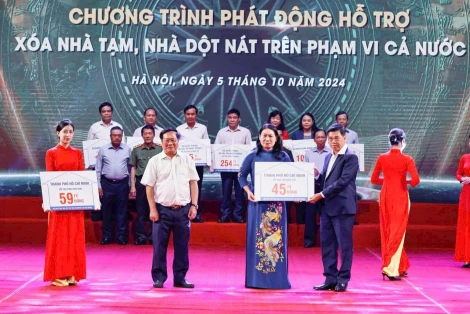 TP. Hồ Chí Minh hỗ trợ 45 tỷ đồng cho tỉnh xóa nhà tạm, nhà dột nát