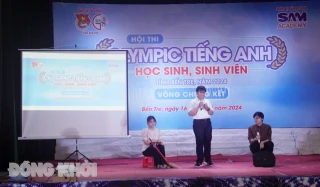 Hội thi Olympic Tiếng Anh học sinh, sinh viên tỉnh Bến Tre năm 2024