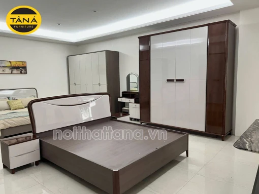 Nội Thất Tân Á - Combo giường tủ hiện đại giúp tối ưu hóa không gian