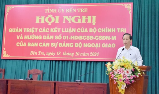 Hội nghị quán triệt các kết luận của Bộ Chính trị