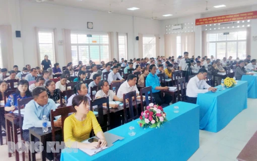 Khai giảng lớp tập huấn công tác Mặt trận năm 2024