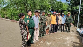 Ban Chỉ huy Quân sự huyện Chợ Lách tăng cường phối hợp tuyên truyền pháp luật trong đồng bào tôn giáo