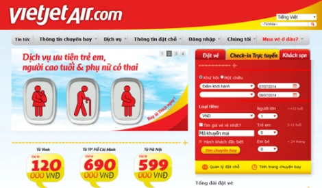 Hướng dẫn cách đặt vé máy bay Vietjet chi tiết nhất