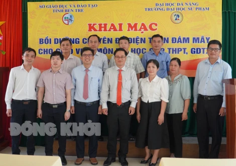 50 giáo viên môn Tin học bồi dưỡng chuyên đề điện toán đám mây