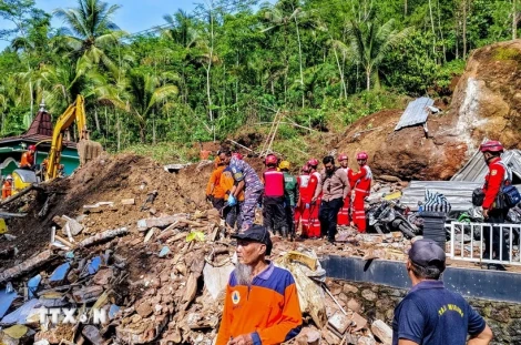 Indonesia: Lở đất và lũ quét tại tỉnh Bắc Sumatra khiến 6 người thiệt mạng