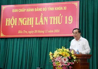 Thông báo kết quả Hội nghị lần thứ 19 Ban Chấp hành Đảng bộ tỉnh khóa XI