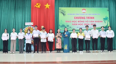 Học bổng Võ Văn Khánh ươm mầm ước mơ