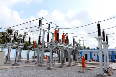 Công trình trạm 110kv Thanh Tân - Mỏ Cày Bắc 2024