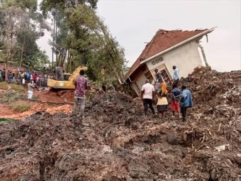 Lở đất tại Uganda, trên 120 người thiệt mạng và mất tích