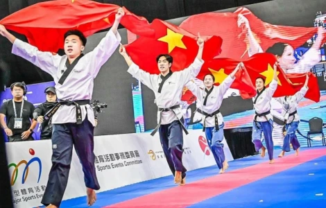 Taekwondo Việt Nam xuất sắc giành HCV giải vô địch thế giới 2024