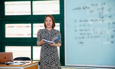 Học tiếng Hàn với giảng viên Nguyễn Thị Thu Trang