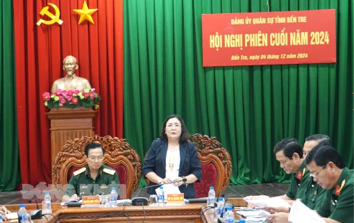 Đảng ủy Quân sự tỉnh hội nghị phiên cuối năm 2024 Đảng ủy Quân sự tỉnh hội nghị phiên cuối năm 2024