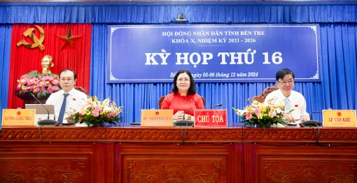 Khai mạc Kỳ họp thứ 16 HĐND tỉnh khoá X