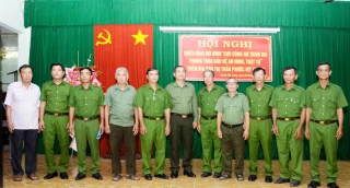 Mô hình Cựu Công an tham gia phong trào bảo vệ an ninh, trật tự