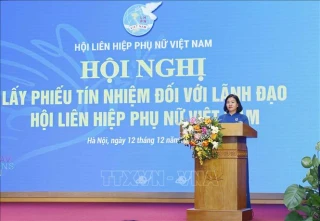 Khai mạc Hội nghị lần thứ 12 Ban Chấp hành Trung ương Hội Liên hiệp Phụ nữ Việt Nam khóa XIII