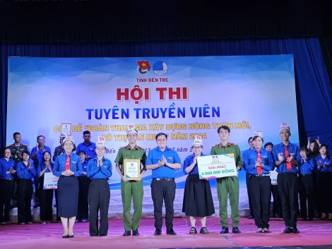 Hội thi tuyên truyền viên “Đoàn tham gia xây dựng nông thôn mới, đô thị văn minh”